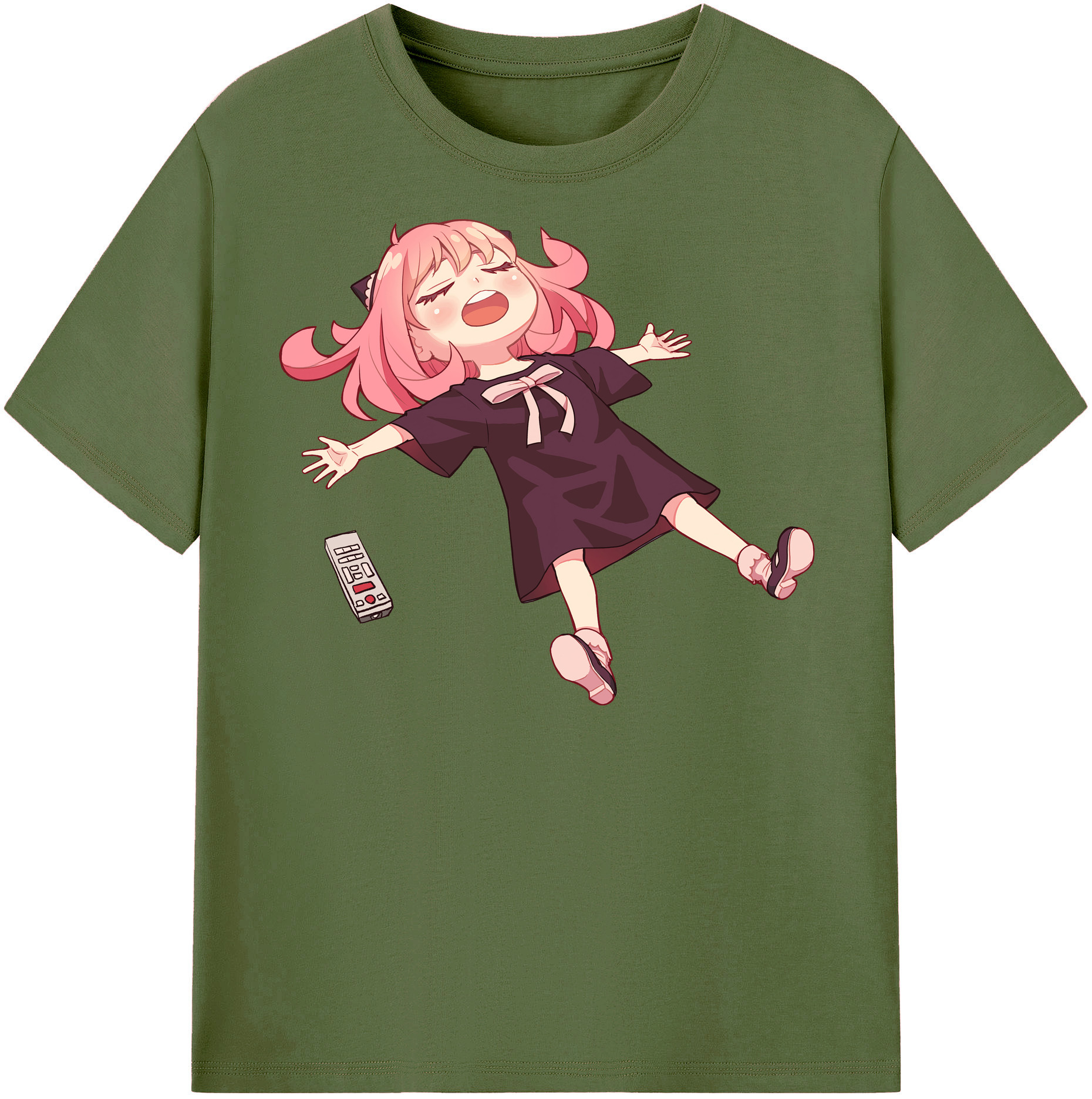 （画像用） SPY×FAMILY间谍家家酒 綿100％半袖Tシャツ（フロントプリント）